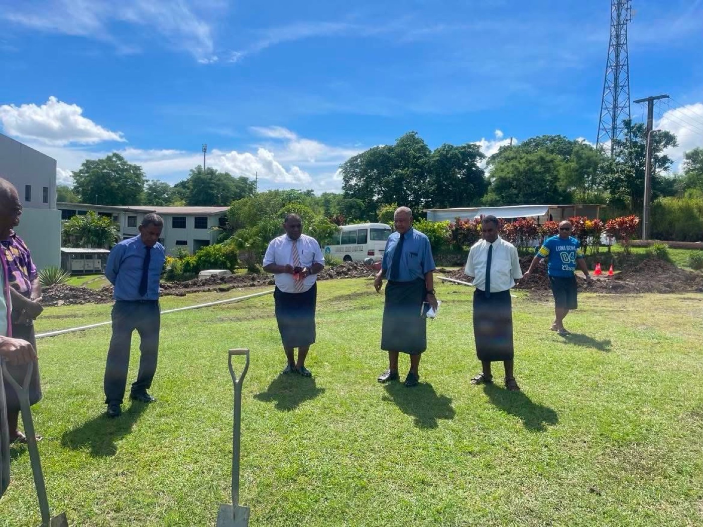Men's fellowship group at Mount Zion Cathedral