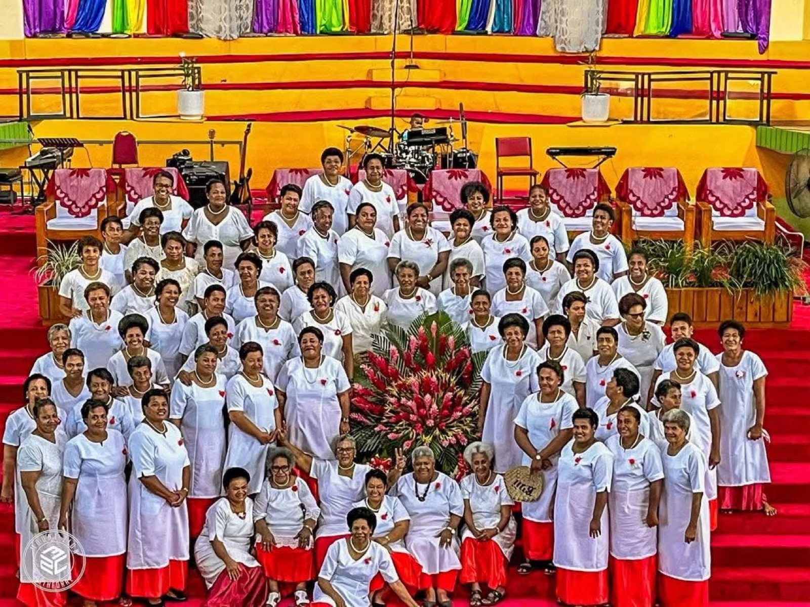 Women of Mount Zion Cathedral gathered together